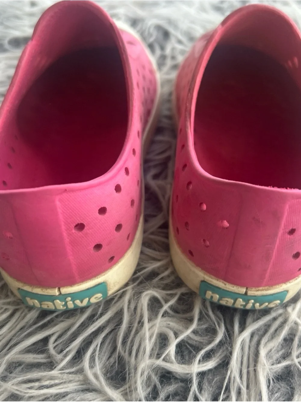 Native Jefferson girls . Shoes Size -13 Slip -on waterproof